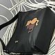 Сумка кожаная "Кошкин дом” чёрная. Классическая сумка. VICTORIA's BAGS Виктория. Ярмарка Мастеров.  Фото №5