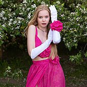 Одежда handmade. Livemaster - original item dresses: Magic Pink. Handmade.