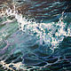 Sea oil painting on canvas - " sea wave". Pictures. Filin-art. My Livemaster. Фото №6