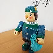 Куклы и игрушки handmade. Livemaster - original item Cabr Gwyn wooden toy. Handmade.