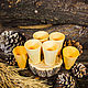 Set of wooden shot glasses made of cedar 6 pcs. R3, Mugs and cups, Novokuznetsk,  Фото №1