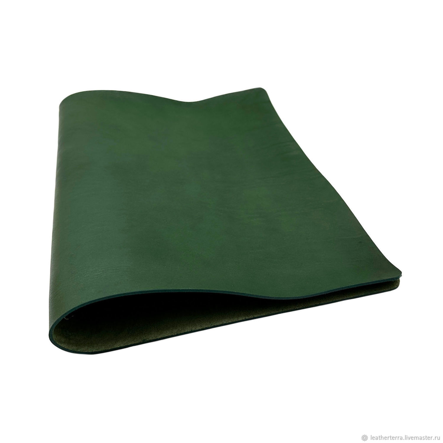 Кожаная папка для документов А4 на кольцах. Зеленая в интернет-магазине ...