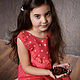 Felted baby dress 'Strawberry'. Dresses. Katherine Markina (markinaek). Online shopping on My Livemaster.  Фото №2