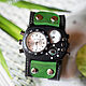 Brutal Green wrist watch, Watches, St. Petersburg,  Фото №1
