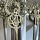 Заказать Винтаж: Шампура «Восток», 10 шт., латунь, нержавеющая сталь, Турция. Светлана Воробьева. Ярмарка Мастеров. . Кухонная утварь винтажная Фото №3