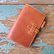 Сумки и аксессуары handmade. Livemaster - original item Notepad leather. Handmade.