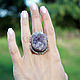 Order 925 Sterling Silver Ring with natural amethyst IV0107. Sunny Silver. Livemaster. . Rings Фото №3