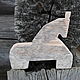 Коник из дерева. Белый, Статуэтки, Воскресенск,  Фото №1