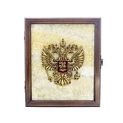 Картины и панно handmade. Livemaster - original item Housekeeper wall coat of arms of the Russian Federation. Handmade.
