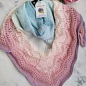 Аксессуары handmade. Livemaster - original item Shawl knitted 