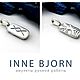 Ингуз руна оберег серебряный двусторонний амулет, руны. Оберег. Inne Bjorn (Runa Amulet). Интернет-магазин Ярмарка Мастеров.  Фото №2