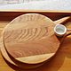 Дубовая доска для пиццы. Разделочные доски. KRAPIVA-boards. Интернет-магазин Ярмарка Мастеров.  Фото №2