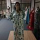 Узбекский шелковый халат из иката. Кимоно, Ткани, Одинцово,  Фото №1