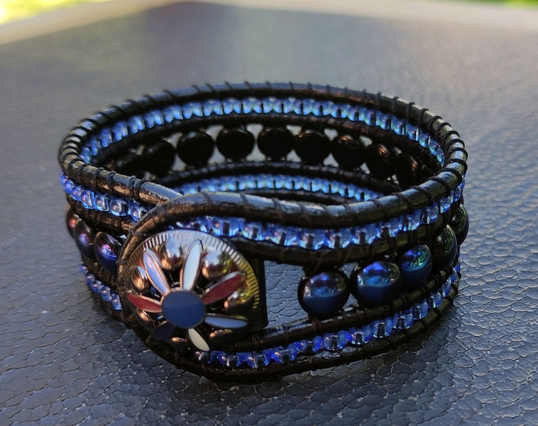 Браслет из кожаного шнура в интернет-магазине Ярмарка Мастеров по цене ...