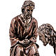 Статуэтка "Иисус с учеником". Статуэтки. Фигурки Статуэтки (figurki-statuetki). Ярмарка Мастеров.  Фото №4