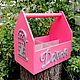 Toy box with name. Organizer for child, Crates, Orsk,  Фото №1