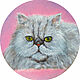  ' Persian Cat' oil painting, Pictures, Ekaterinburg,  Фото №1