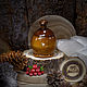 Cup for honey, salt, spices, spices Siberian Cedar salt shaker K43, Jars, Novokuznetsk,  Фото №1