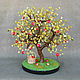Apple tree of jade and coral. Trees. World of creativity. Online shopping on My Livemaster.  Фото №2
