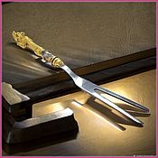 Дача и сад handmade. Livemaster - original item Bear meat fork z10739. Handmade.