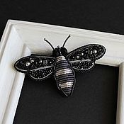 Украшения handmade. Livemaster - original item Brooch pin bumblebee. Handmade.