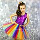 Пышная юбка из фатина. Карнавальный костюм. Little Princess. Интернет-магазин Ярмарка Мастеров.  Фото №2
