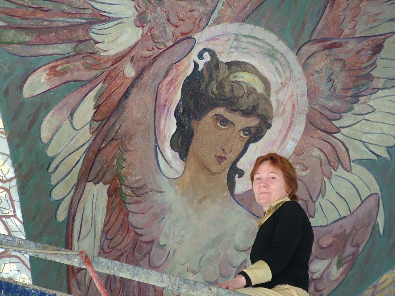 В храме