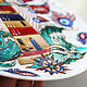 Order Set of plates 'Turkish coast' sea style Turkey. Art by Tanya Shest. Livemaster. . Decorative plates Фото №3