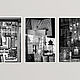 Triptych photo of the painting Paris in reflection for the interior of the living room book. Fine art photographs. Rivulet Photography (rivulet). My Livemaster. Фото №6