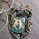  My coat of arms pendant, copper. Pendant. IVA rainbow art. My Livemaster. Фото №6
