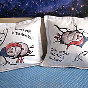 Сувениры и подарки handmade. Livemaster - original item Owl pillows - a cool gift to a friend, a girl on March 8. Handmade.