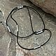 Nylon cord with beads (3 mm), Chain, Sochi,  Фото №1