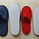 Slippers 2 pairs: women's men's (set). Slippers. Warm gift. Online shopping on My Livemaster.  Фото №2