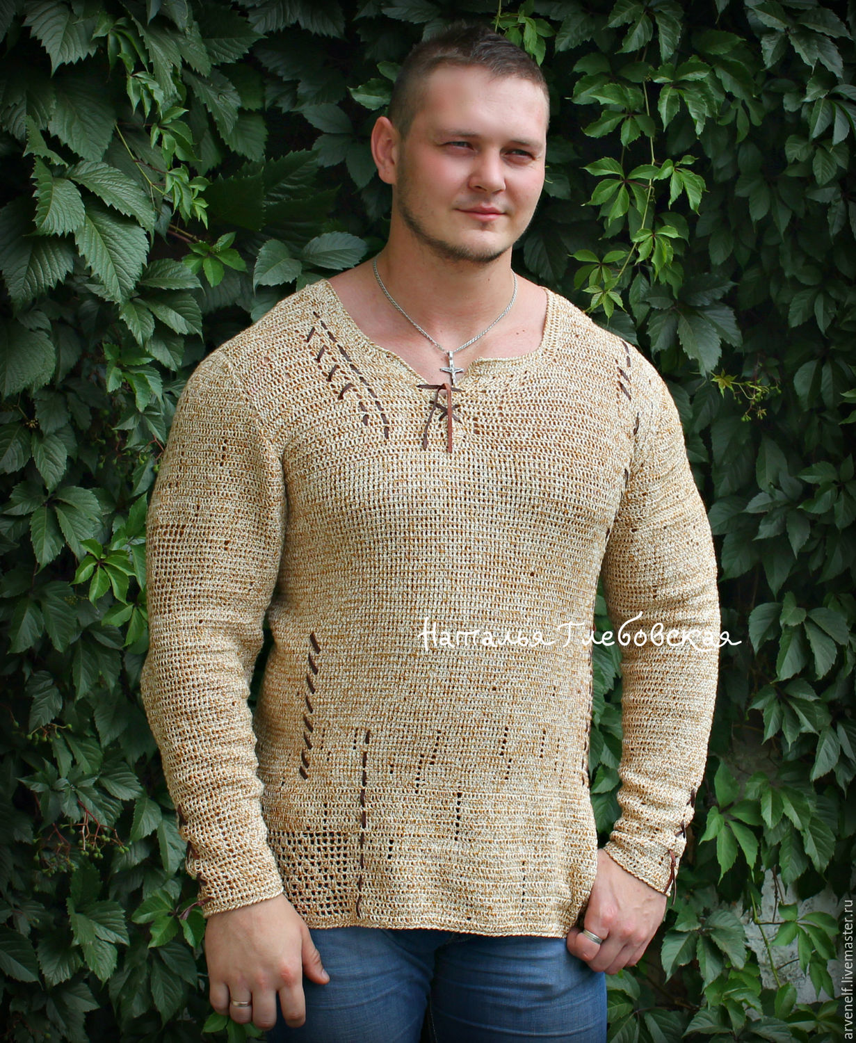 Мужская рубашка из коллекции  "Велес", Mens shirts, Orenburg,  Фото №1