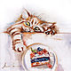 Order 'Happiness is near' - an oil painting with a cat on canvas. Annet Loginova. Livemaster. . Pictures Фото №3