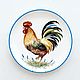 Plates wall mounted couple Cock and Chicken. Plates. ArtFlera (artflera). Online shopping on My Livemaster.  Фото №2