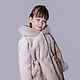 Children's fur coat from Mouton ' Cream'. Childrens outerwears. vse_v_shube. Online shopping on My Livemaster.  Фото №2
