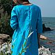 Платье из льна. Платья. Анна (anydress). Интернет-магазин Ярмарка Мастеров.  Фото №2