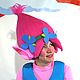 Order Wig Hat Pink. clubanimatorov. Livemaster. . Carnival costumes Фото №3