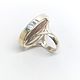 Ring with rutile quartz 'Golden arrow', silver. Rings. EdGems jewerly. My Livemaster. Фото №5