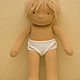 THE BOY DOLL. Doll from fabric. Textile doll. Stuffed Toys. bee_littlefamily. Online shopping on My Livemaster.  Фото №2