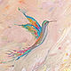 Order Painting of the hummingbird 'Tenderness' 100 by 80 cm. paintingjoy (paintingjoy). Livemaster. . Pictures Фото №3