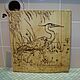 Board for filing, a cutting Board 'Heron'. Cutting Boards. magics-cave. Online shopping on My Livemaster.  Фото №2