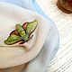 Order Summer Moth brooch made of polymer clay. AnnaMalnaya. Livemaster. . Brooches Фото №3