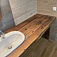 Консоль. Мебель для ванной. Магазин старых досок Greyboard (greyboard). Ярмарка Мастеров.  Фото №5