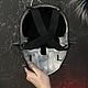 Маска из игры PayDay: Серая маска черепа без рогов. Маски интерьерные. Workshop_RS. Ярмарка Мастеров.  Фото №6