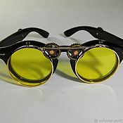 Аксессуары handmade. Livemaster - original item Steampunk style sunglasses 
