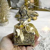 Для дома и интерьера handmade. Livemaster - original item Bottle for perfume, oils GOLD. Handmade.