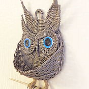 Фен-шуй и эзотерика handmade. Livemaster - original item Amulet Owl - Keeper Of The Blue-Eyed. Handmade.