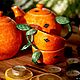 Order Tea-tangerine.. ceramic handmade. JaneCeramics. Livemaster. . Teapots & Kettles Фото №3